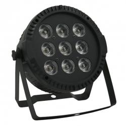 NN PAR RGBW 9x10 reflektor sceniczny LED oprawa oświetleniowa