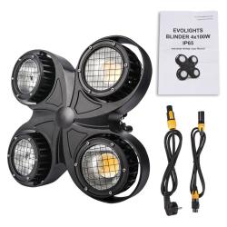 EVOLIGHTS BLINDER 4x100W IP65 oświetlacz zewnętrzny