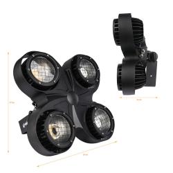 EVOLIGHTS BLINDER 4x100W IP65 oświetlacz zewnętrzny