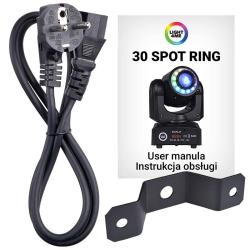 LIGHT4ME 30 SPOT RING przenośna mała głowica ruchoma
