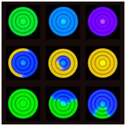 LIGHT4ME HYPNO PAR reflektor sceniczny efekt LED