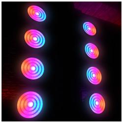 LIGHT4ME HYPNO PAR reflektor sceniczny efekt LED