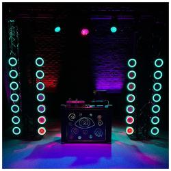 LIGHT4ME HYPNO PAR reflektor sceniczny efekt LED