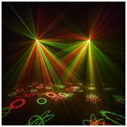 LIGHT4ME OCTALED efekt świetlny disco RGBWA flower