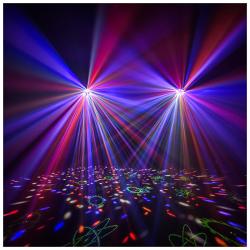 LIGHT4ME OCTALED efekt świetlny disco RGBWA flower