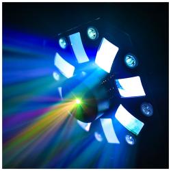 LIGHT4ME OCTALED efekt świetlny disco RGBWA flower