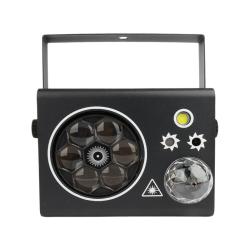 LIGHT4ME PARTY BOX V2 efekt disco LED ball laser