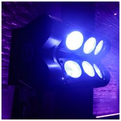 LIGHT4ME SPIDER HEAD 6x10 efekt disco głowica ruch