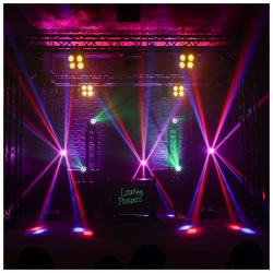 LIGHT4ME SPIDER HEAD 6x10 efekt disco głowica ruch
