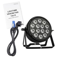 LIGHT4ME VENOM PAR 14X15 reflektor LED RGBW