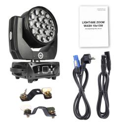 LIGHT4ME ZOOM WASH 19x15W głowica ruchoma LED RGBW