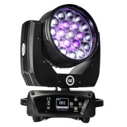 LIGHT4ME ZOOM WASH 19x15W głowica ruchoma LED RGBW