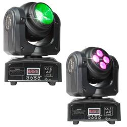 LIGHT4ME TWIN BEAM 210 WASH mini głowica ruchoma