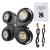 EVOLIGHTS BLINDER 4x100W IP65 oświetlacz zewnętrzny