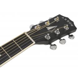 ARROW SILVER BLK gitara akustyczna
