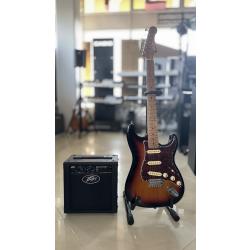 JET JS-300 SB gitara elektryczna + wzmacniacz PEAVEY Backstage