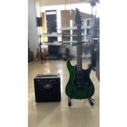 JET JS-450 TGR R gitara elektryczna + wzmacniacz PEAVEY Backstage