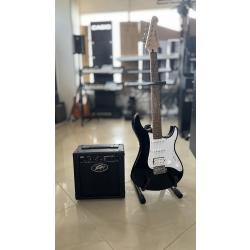 YAMAHA PACIFICA 012 BL Gitara elektryczna + wzmacniacz PEAVEY Backstage