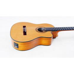 Taiki Zebrano Deluxe 4/4 CEQ gitara elektro-klasyczna