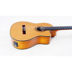 ZEBRANO DELUXE 4/4 CEQ gitara elektro-klasyczna