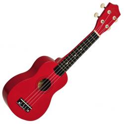 Ukulele sopranowe UK21 czerwony