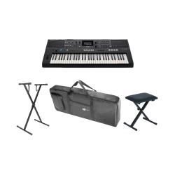 YAMAHA PSR-E483 ZESTAW