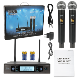 DNA EVENT VOCAL SET mikrofon bezprzewodowy 2x nadajnik