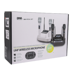 DNA UMA VOCAL SET mikrofon bezprzewodowy 2x nadajnik
