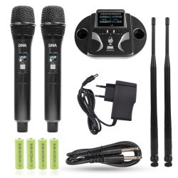 DNA UMA VOCAL SET mikrofon bezprzewodowy 2x nadajnik