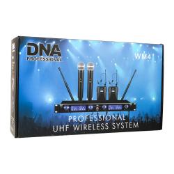 DNA WM4 HEAD SET mikrofon bezprzewodowy 4x nadajnik