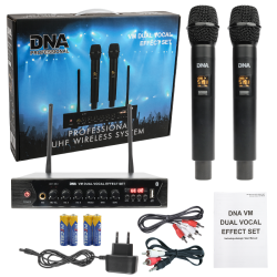 DNA VM DUAL VOCAL EFFECT SET mikrofony bezprzewodowe