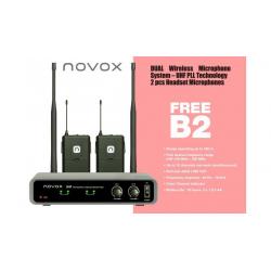 mikrofon bezprzewodowy NOVOX FREE B2