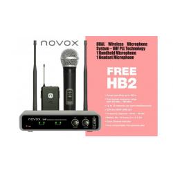mikrofon bezprzewodowy NOVOX FREE HB2