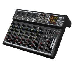 DNA QFX8 analogowy mikser dźwięku 8 kanałów Bluetooth