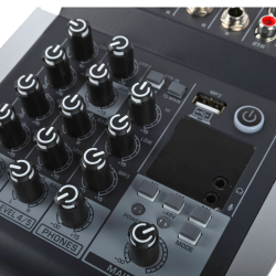 DNA QMX502 analogowy mikser dźwięku 5 kanałów Bluetooth