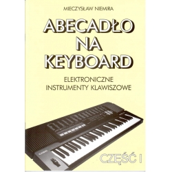 książka nuty ABECADŁO NA KEYBOARD 1