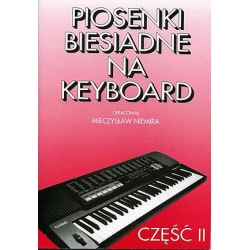 książka nuty PIOSENKI BIESIADNE NA KEYBOARD 2