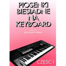 książka nuty PIOSENKI BIESIADNE NA KEYBOARD 1