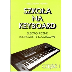 książka nuty SZKOŁA NA KEYBOARD 1