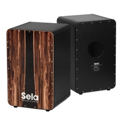 Cajon SELA CASELA BLACK-DARK NUT SE089