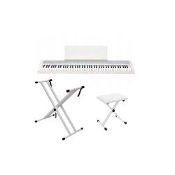 KORG B2 WH pianino cyfrowe + statyw i ławka metalowa