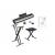 CASIO CDP-S110 BK pianino elektroniczne + dodatki