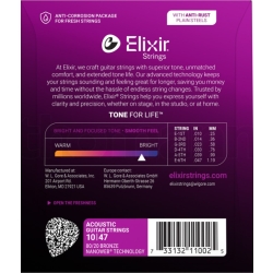 ELIXIR 11002 struny  do gitary akustycznej