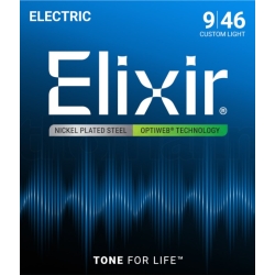 ELIXIR 19027 OPTIWEB 9-46 struny do gitary elektrycznej