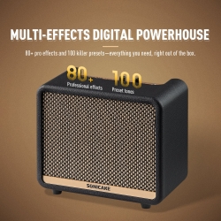 SONICAKE Ampcube QAM-20 wzmacniacz gitarowy 10W Bluetooth efekty