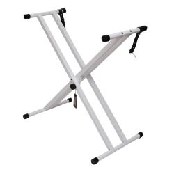 AMBRA X4-WH statyw podwójny keyboard pianino