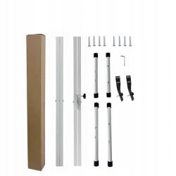 AMBRA X4-WH statyw podwójny keyboard pianino